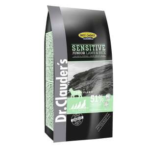 Dr.Clauder's Sensitive Junior Bárány&Rizs száraz kutyaeledel, 350g-os csomag - Dr. Clauder's