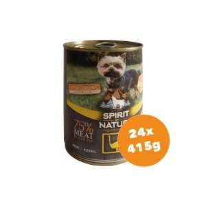 Spirit of Nature Strucc Húsos Kutyaeledel Konzerv, 24 x 415g - Állattartás