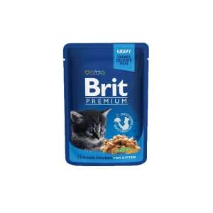 Brit Premium Cat alutasak Kitten csirke 100g 74576441 