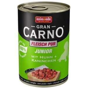 Animonda GranCarno Junior nedves kutyaeledel, csirke és nyúl, 800g-os doboz - Animonda