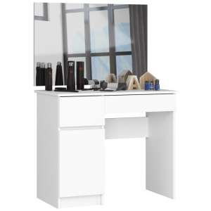 Masă de pieptănat cu mâna stângă P77_90 #white