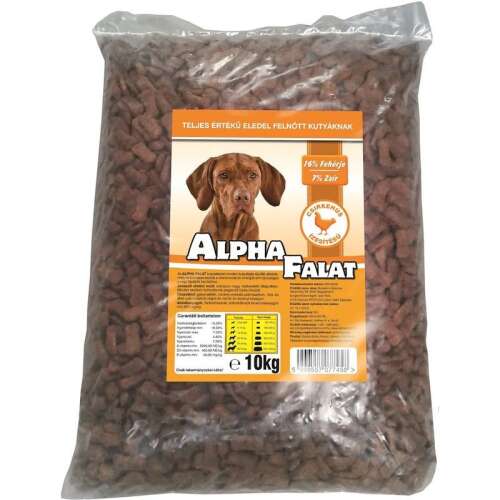 Alpha Falat Csirkés Kutyaeledel - Felnőtt Kutyáknak - 10kg