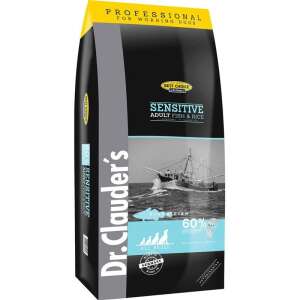 Dr. Clauder's Best Choice Sensitive Adult Fish & Rice Száraz Kutyaeledel Minden Fajtának, 20kg-os zsák - Dr. Clauder's