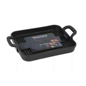 Enger öntöttvas BBQ grill tepsi, 20 cm x 18 cm