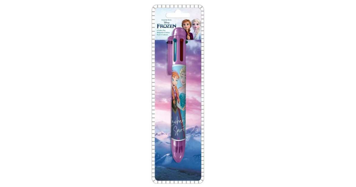 Multicolor pen Frozen 6 colors, Multicolor 134130037
