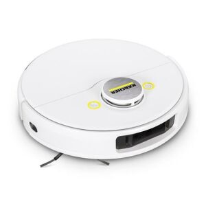 Kärcher RCV 5 white robot vacuum cleaner, top view - Robot Vacuum