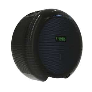 Dispenser de hârtie igienică mini Losdi ECO LUX Line, negru - Dozatoare de hârtie igienică
