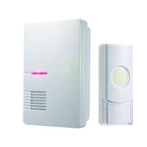 Sonerie wireless Commel, alb, 36 melodii, rază de acțiune 300m - Sonerii