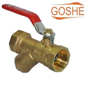 Golyóscsap karos szűrővel 1/2" PN10