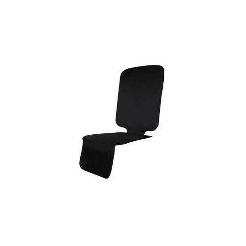 Autós ülésvédő hálós zsebekkel, 125x49 cm, fekete