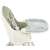 Kruzzel green high chair with removable tray