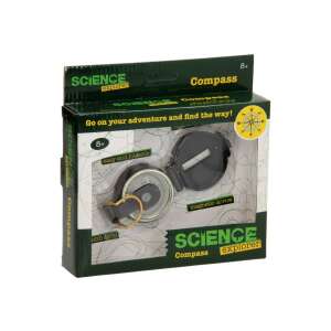 Science Explorer Kompass, ein faltbares Kompass für Kinder, perfekt für Outdoor-Abenteuer und das Finden des Weges - Wissenschaftliche und Entdeckerspiele