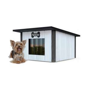 Chladiaca izolovaná búda pre psov s plochou strechou M - Viacfarebná