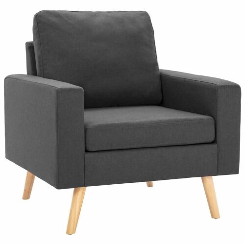 vidaXL Sötétszürke Szövet Karosszék - Modern Design 183250954 - Fotel