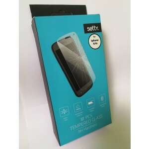 Setty edzett üveg kijelzővédő iPhone 4/4s-hez - Setty