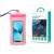Devia Mobile Phone Floating Waterproof Bag, pink, for phones up to 7 inches