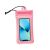 Devia Universal Waterproof Protective Case for devices up to 7" - Devia Mobile Phone Floating Waterproof Bag - pink 60836232