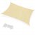 Springos square solar sail with bag 3x4m 160g/m2 #beige 79314172