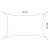 Springos 3x4m rectangular shade sail dimensions diagram