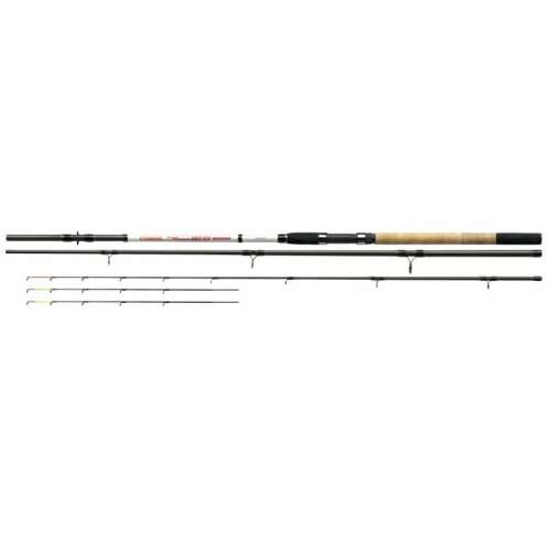 Nevis Primus Carp Feeder 3903(3) 140g horgászbot, összeszerelve, fehér és fekete, parafa nyéllel - Feeder és picker bot