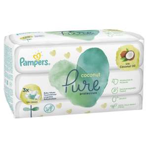 Pampers Coco Pure Vlhčené Utierky (3x42ks)