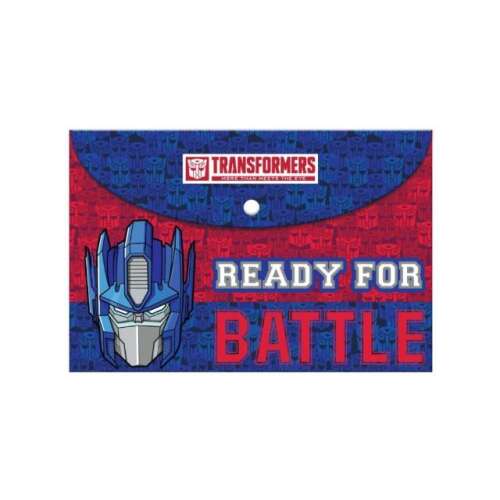 Dosar A4 Transformers cu Optimus Prime, gata de luptă