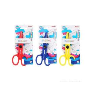 Spirit Zickzack-Schere, 13cm, rot, blau, gelb, Bastel-Schere, Dekorationsschere, Papierschere - Scheren