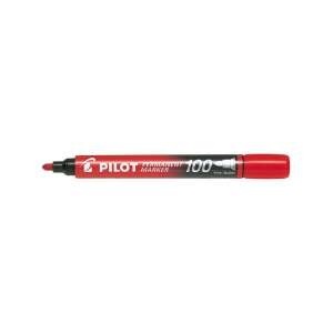 Pilot 100 Permanent Marker, Rot, Feine Kugelspitze - Pilot