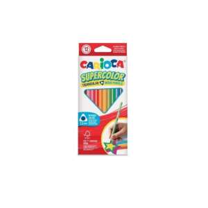 Carioca SuperColor Dreiecksstifte, 12 Farben - Farbstifte