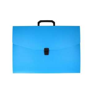 Dosar expandabil Spirit A3, albastru, cu mâner și închidere - Huse de protecţie acte