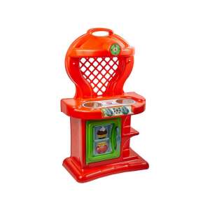 Kiskonyha 5 cm red play kitchen for kids, pretend play kitchen set - Play Kitchen & Toy Kitchen