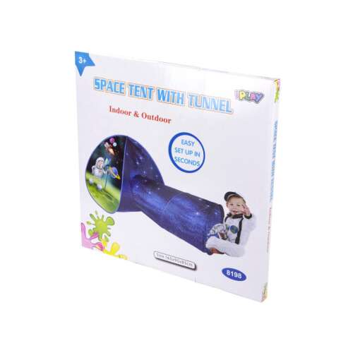 Pakiranje iPlay svemirskog šatora s tunelom, šator za igru ​​u zatvorenom i na otvorenom za djecu