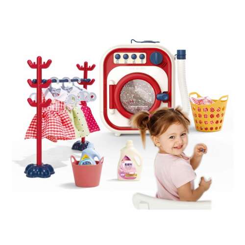 Little Actress pretend play washing machine toy with lights and sounds, for kids