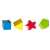 Форми за Melissa & Doug Дървена играчка за сортиране на форми с цветни блокове