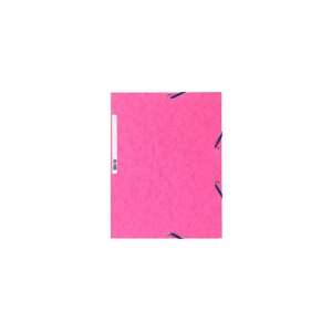 Exacompta A4 fukszia gumis mappa - Iratrendezés