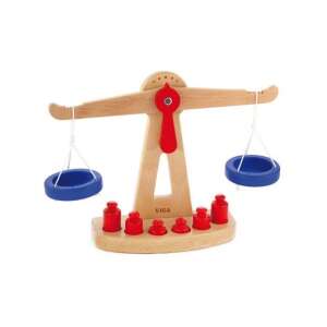 Fa játék mérleg (két karos)