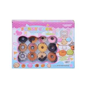 Funny Cook Játék Fánkok - 16 db