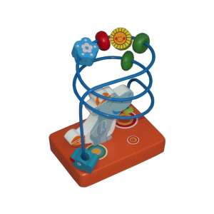 Jucărie mini labirint din sârmă din lemn pentru copii, design hipopotam, 3+ ani, certificat CE - Premergatoare și Jocuri de dezvoltare pentru copii mici