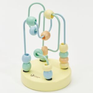 Classic World Holz Perlen Labyrinth Spielzeug - Feinmotorik Entwicklung - Babywalker, Lauflernhilfen und Entwicklungsspiele für Kleinkinder