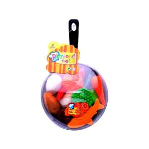 Play food set, 20 pieces, plastic food, pretend play, kids kitchen, toy food, pretend food, play kitchen accessories, play food set for kids, kids play food - Play food