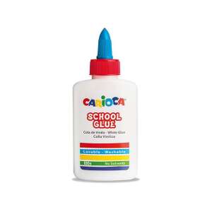 Carioca Schulkleber, 100g, weißer Kleber, waschbar, lösemittelfrei - Flüssige Klebstoffe