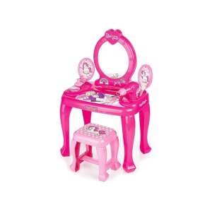 Unicorn Vanity Table and Stool Set, pink, toy, pretend play, kids, girls - Vanity Table, Makeup Set, Fragrance