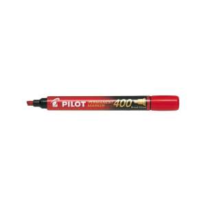 Pilot Permanent Marker 400 rot, abgeschrägte Spitze - Marker
