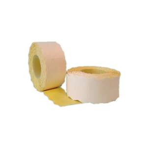 Gelbe Preisschilder, 22x12 mm, 5 Rollen pro Pack - Schreibwaren für das Büro