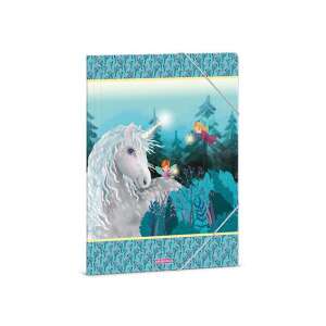 Dosar Ars Una Stardust cu Unicorn, cu un unicorn magic și zâne într-o pădure - Ars Una