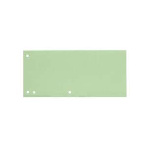 Foaie de divizare verzi 1/3 A4 pentru dosare, pachet de 100 - Consumabile pentru capsator