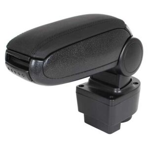 Audi A3 1996-2003 Fekete Bőr Könyöklő - Autós könyöklő