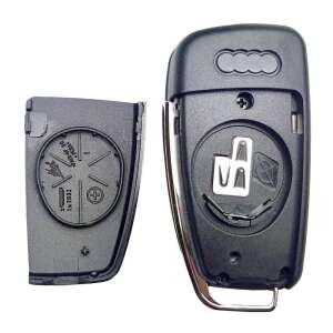 Audi 3 gombos kulcs, kulcsház - Külső elemes 60864886 