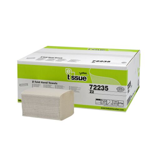 Celtex E-Tissue Z prosop de mână pliat, 2 straturi, 20,5x24cm, 25x150ap/cutie 113173284