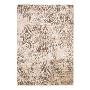 Ottoman A358A bézs paisley szőnyeg, 200x290 cm, felülnézet - Lakberendezés